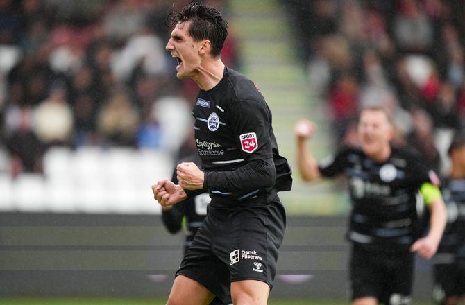 3F Superliga -Qamili brød frisparksforbandelsen i Sønderjyske