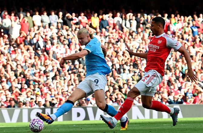 Premier League -Sen udligning: Arsenal og City delte på Emirates