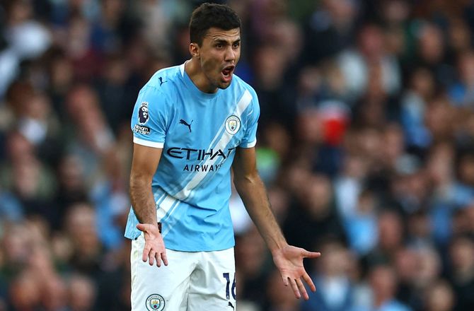 Premier League -Pep regner ikke med Rodri i den her uge 