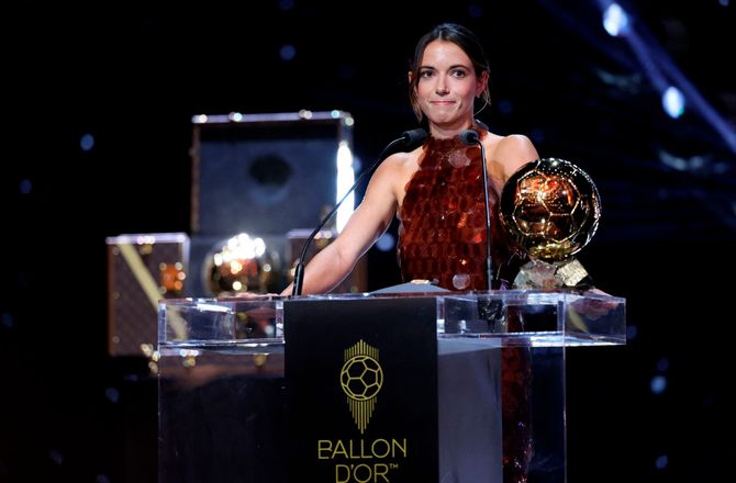 International -Tre i rap: Aitana Bonmati vinder kvindernes Ballon d'Or