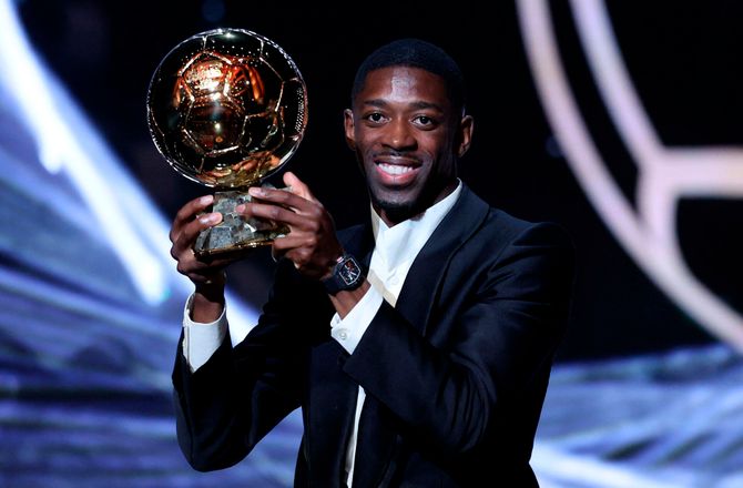 Ligue 1 -Ousmane Dembele vinder Ballon d’Or