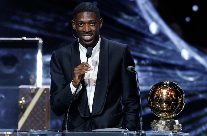 Frankrig -Deschamps hylder Dembele: Han fortjener det