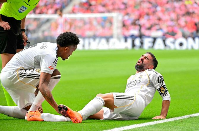 La Liga -Carvajal ude med brud i lilletåen