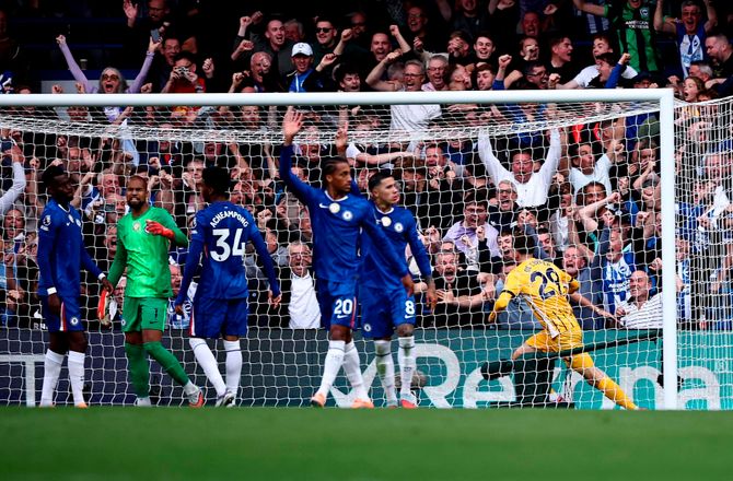 Premier League -Tre PL-kampe uden sejr: Brighton sænkede Chelsea