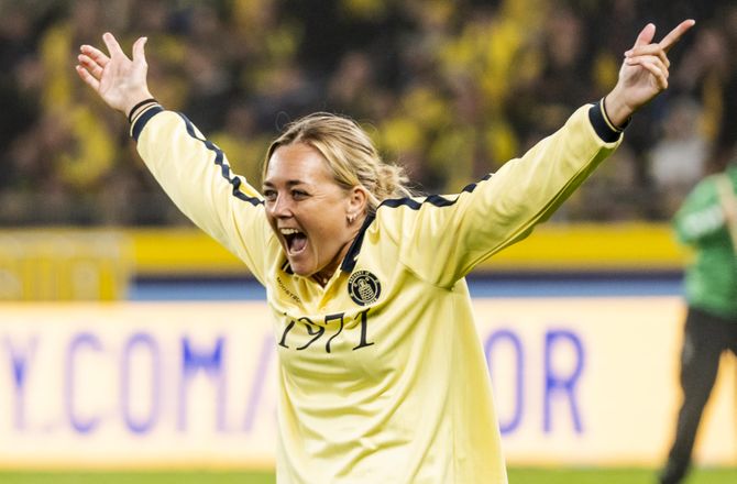 A-Liga -Kvindelandsholdet hylder Brøndby-legende: Enestående karriere