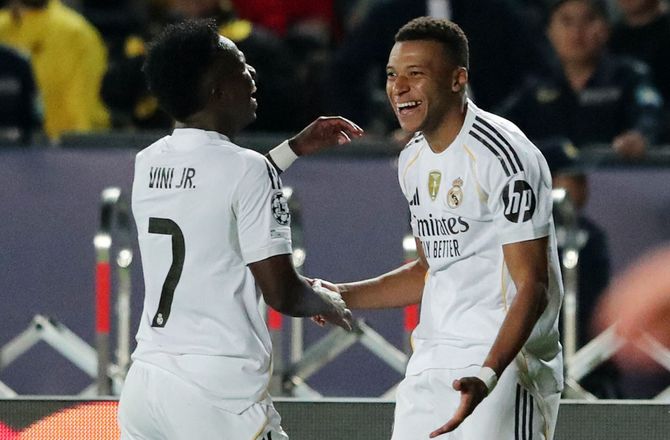 Champions League -Mbappé gik målamok i Kasakhstan