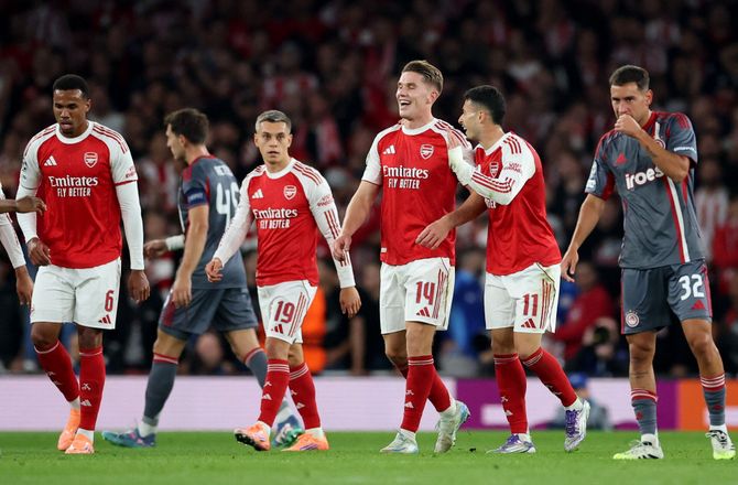 Champions League -Arsenal slog endelig Olympiakos på Emirates