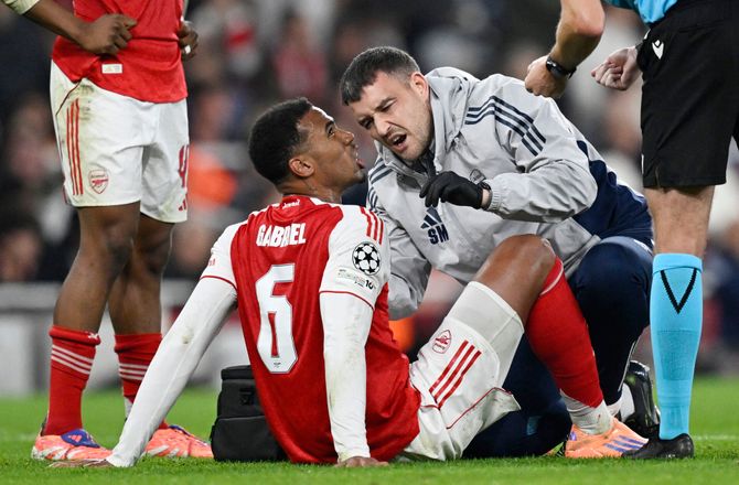 Premier League -Arteta sår tvivl om Gabriel: Han har ikke trænet