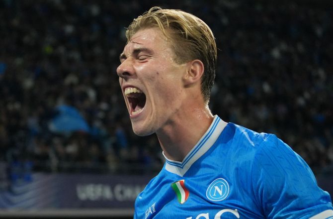 Champions League -Højlund får stor CL-hæder