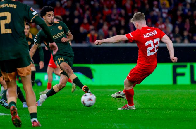 Europa League -Sævar Magnusson stråler i Brann: En fantastisk dreng