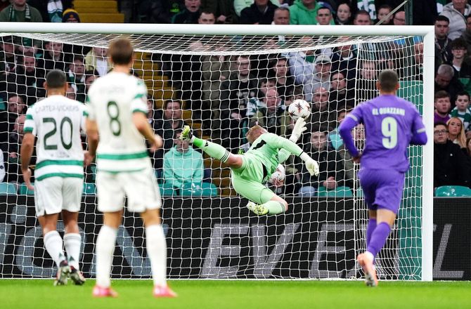 Europa League -Celtic-chef om Schmeichel-blunder: Han er skuffet 