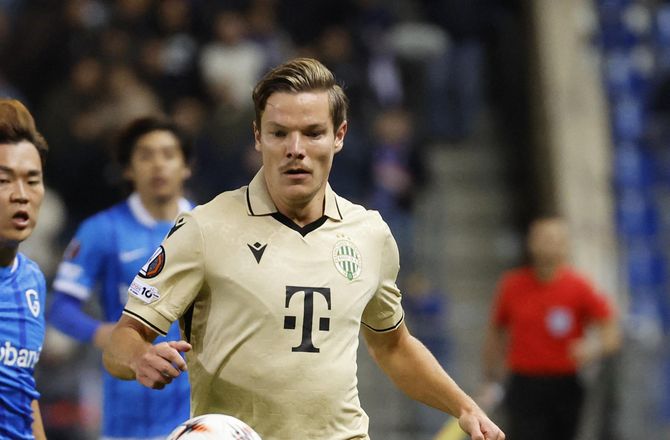1. Division -Gartenmann færdig i Ferencvaros