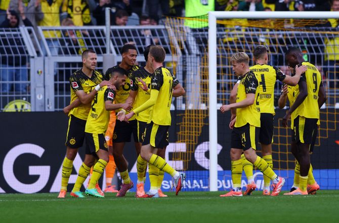 Bundesliga -Tysk topbrag endte uden vinder