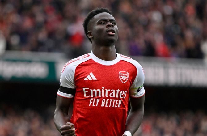 Premier League -Pres på Liverpool: Rice og Saka nedlagde West Ham