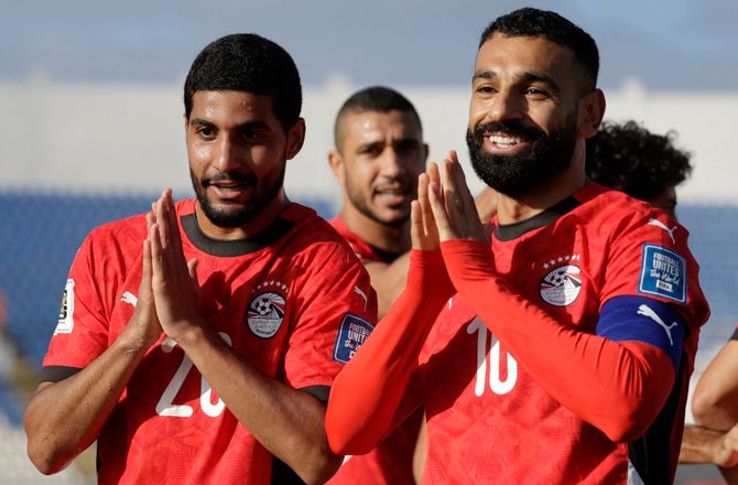 VM kval. CAF -Salah sendte Egypten til VM 