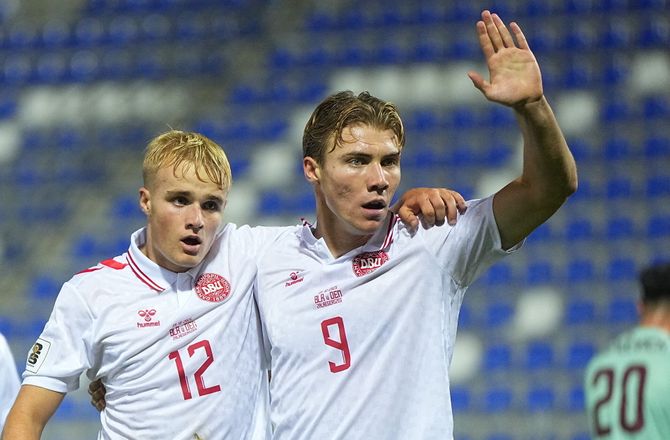 Danmark -Højlund starter i VM-gyser – Eriksen vraget