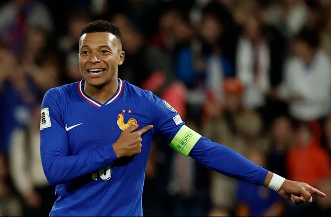 VM kval. UEFA -Mbappe udgik da Frankrig sejrede sikkert