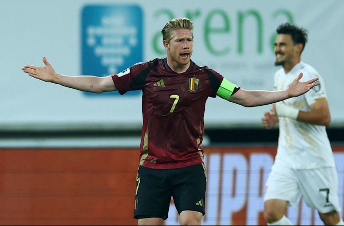VM kval. UEFA -Belgien skuffede stort ved VM-kvallen