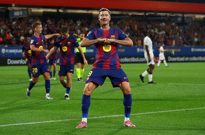 Serie A -Lewandowski spøger i Milan