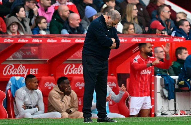 Premier League -Forest-nedturen fortsatte for Ange