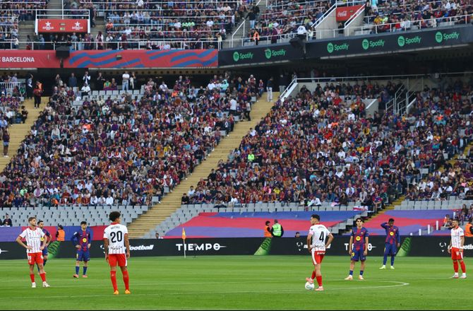 La Liga -Barca og Girona i protest mod USA-kamp