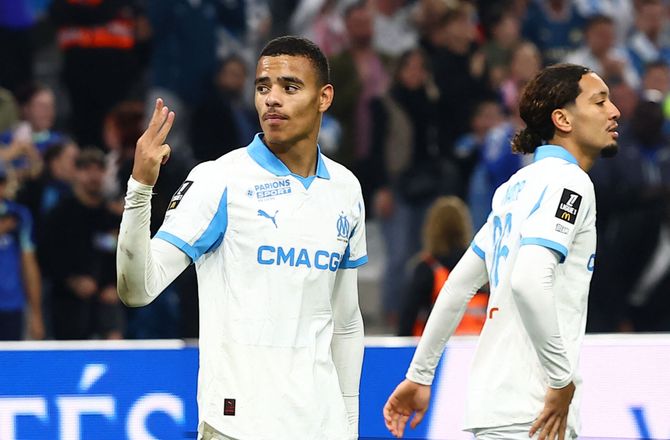 Ligue 1 -De Zerbi: Greenwood kan blive en af verdens bedste
