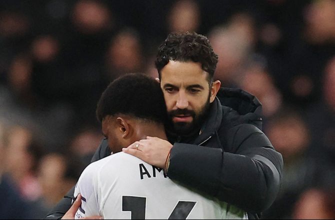 Premier League -Amad begræder Amorim-fyring: Var som far og søn