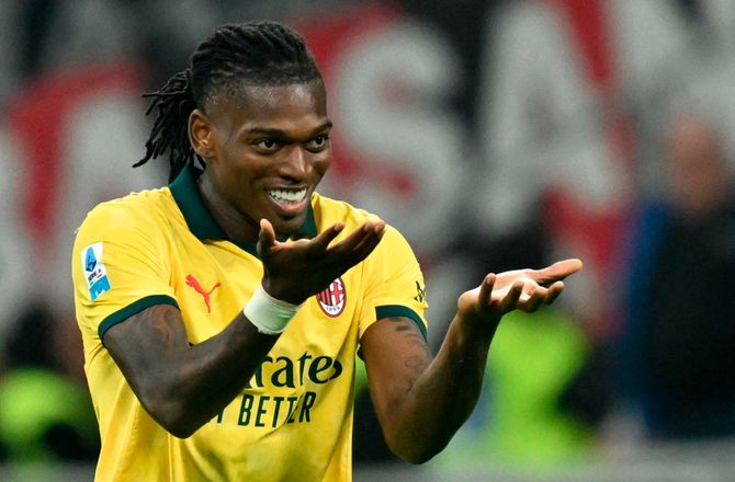 Serie A -Rafael Leao sendte AC Milan på førstepladsen