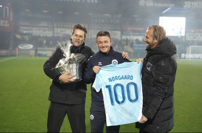 3F Superliga -Nørgaard mærker kærlighed fra lokale: Har vundet mit hjerte