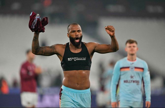 Premier League -Brentford-boss hylder topscorer: Han er så vigtig