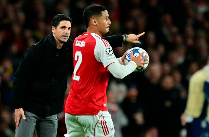 Premier League -Saliba og Trossard tvivlsomme til Brentford-kamp