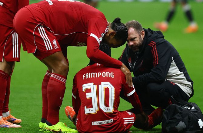 Premier League -Liverpool er hårdt ramt: Frimpong ude i noget tid