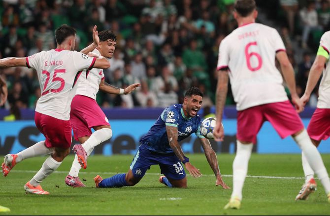 Champions League -Tåbelig Marseille-udvisning blev dyr mod Sporting