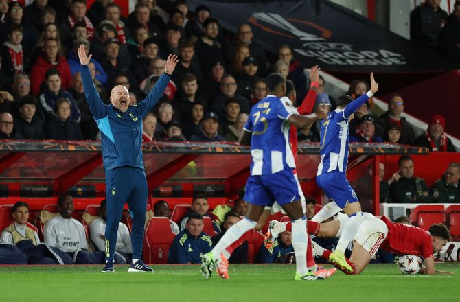 Europa League -VAR-drama: Sean Dyche fik drømmedebut mod Porto