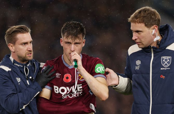 Premier League -West Ham-back er blevet opereret