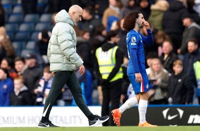Premier League -Utilfreds Maresca: Vi forsvarer ikke ordentligt