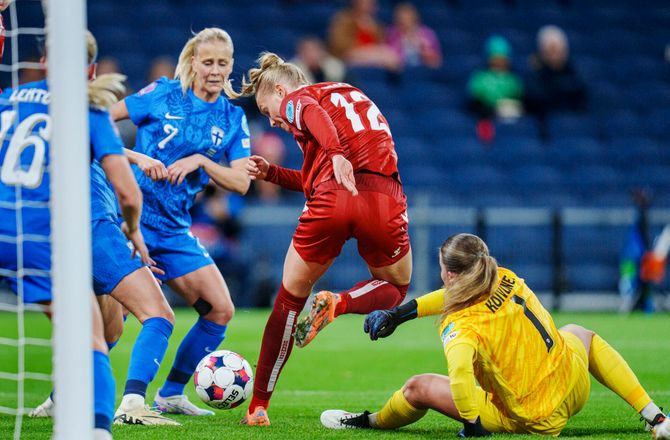 UEFA Nations League A -SLUT: Danmark - Finland minut for minut