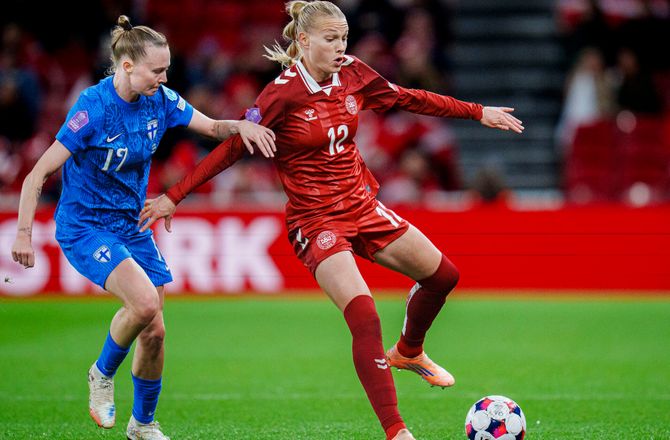 VM kval. UEFA -Sandbech snydt for mål: Jeg fik mit moment