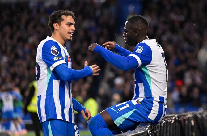 Premier League -Brighton kørte Leeds over