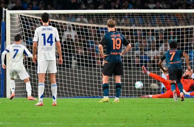 Serie A -Morata dummede sig mod Højlund og co.
