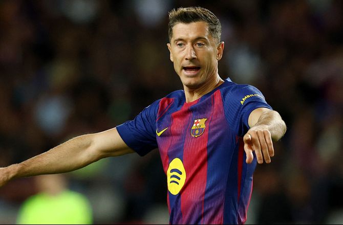 Barcelona -Fremtiden er uvis: Lewandowski vil vinde alt i år