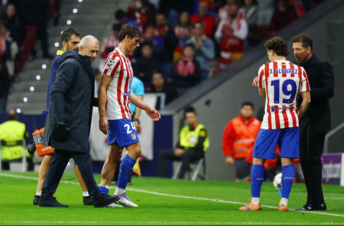 Champions League -Atletico bekræfter knæskade til Le Normand