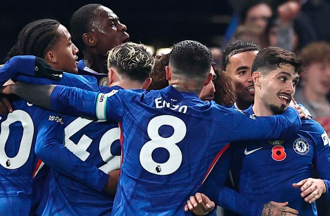 Premier League -Chelsea ordnede bundholdet i anden halvleg