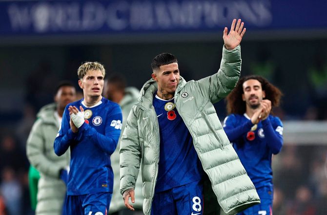 Premier League -Enzo trækker sig fra Argentina: Knæproblemer i fire måneder