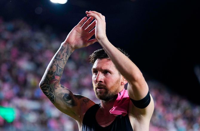 Major League Soccer -Messi rundede skarp milepæl i nyt show