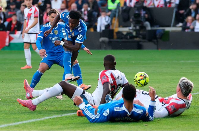 La Liga -Real Madrid kunne ikke knække Rayo Vallecano