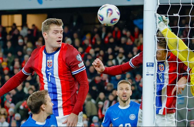VM kval. UEFA -Sørloth jubler: Dejligste scoring i hele mit liv