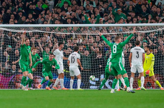 VM kval. UEFA -Irland chokerede Portugal i Ronaldo-nedsmeltning