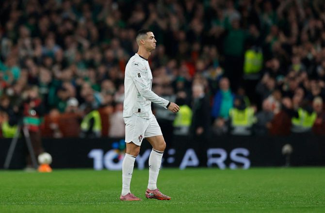 VM kval. UEFA -Ronaldo ser ud til at misse første VM-opgør
