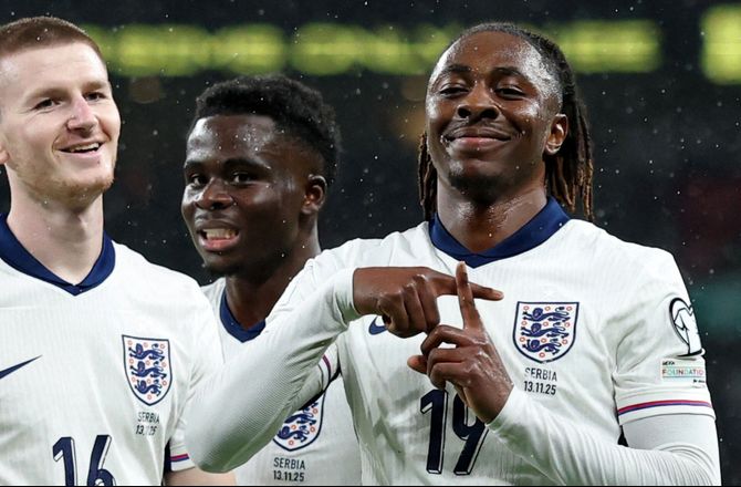 VM kval. UEFA -Arsenal-stjerner brillerede: England sendte Serbien ud i VM-mørket